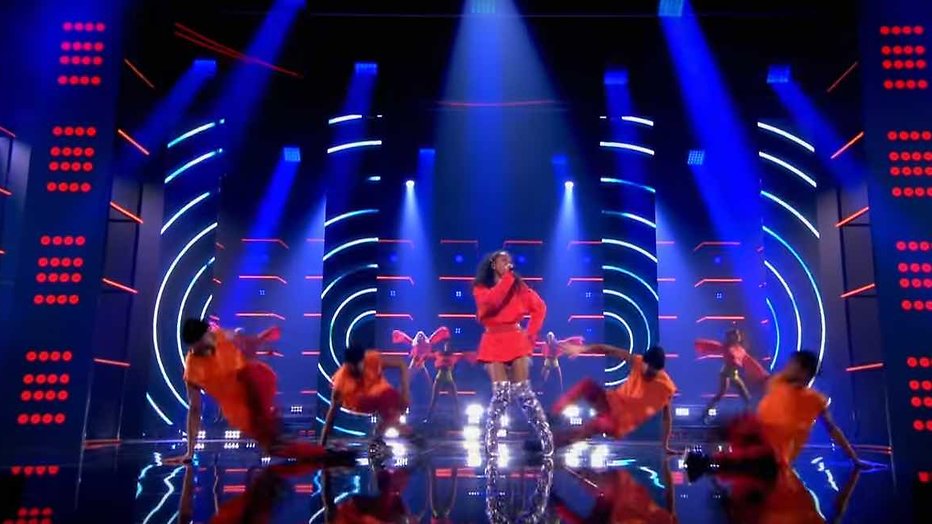 Miniconcert winnares Sherefa in DanceSing is spectaculair 