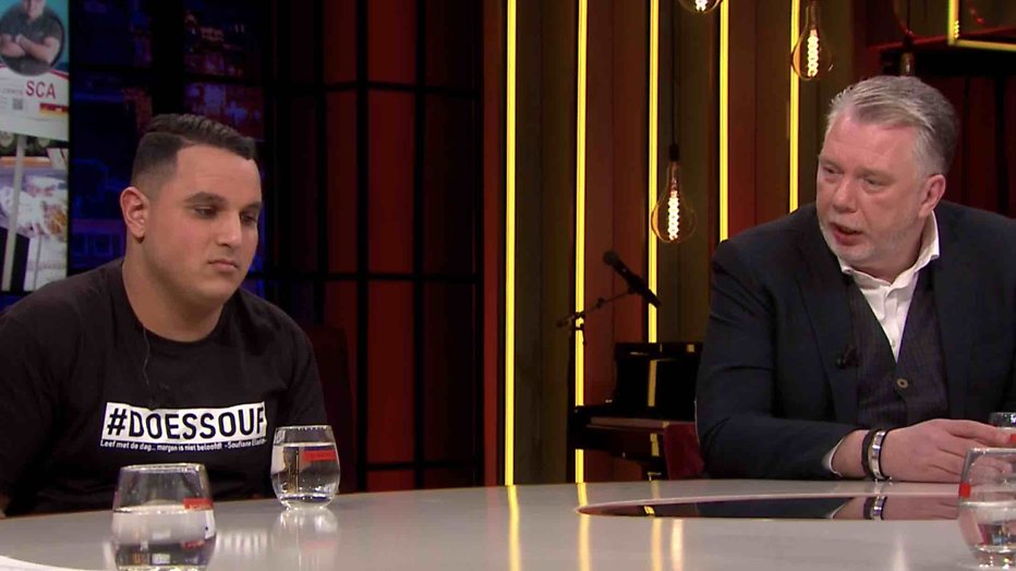 Soufiane en André bij Humberto Soufiane en André bij Humberto