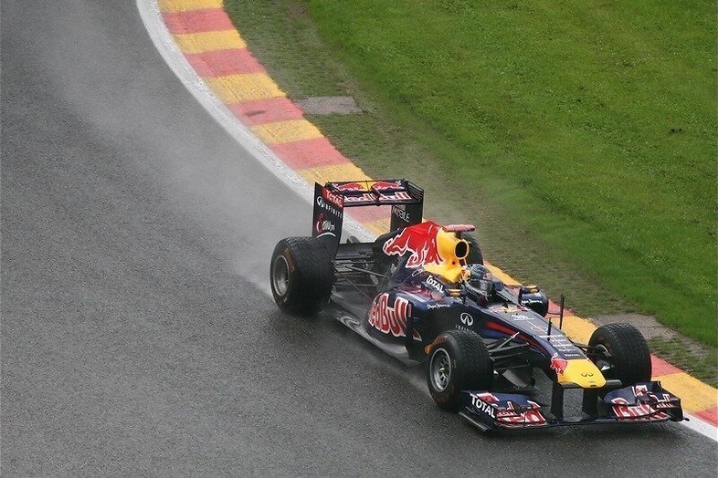Max Verstappen vanaf pole position Max Verstappen vanaf pole position