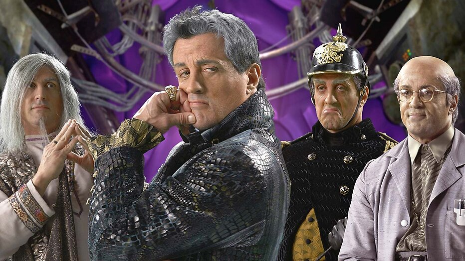Sylvester Stallone als Toymaker in Spy Kids 3-D: Game Over
