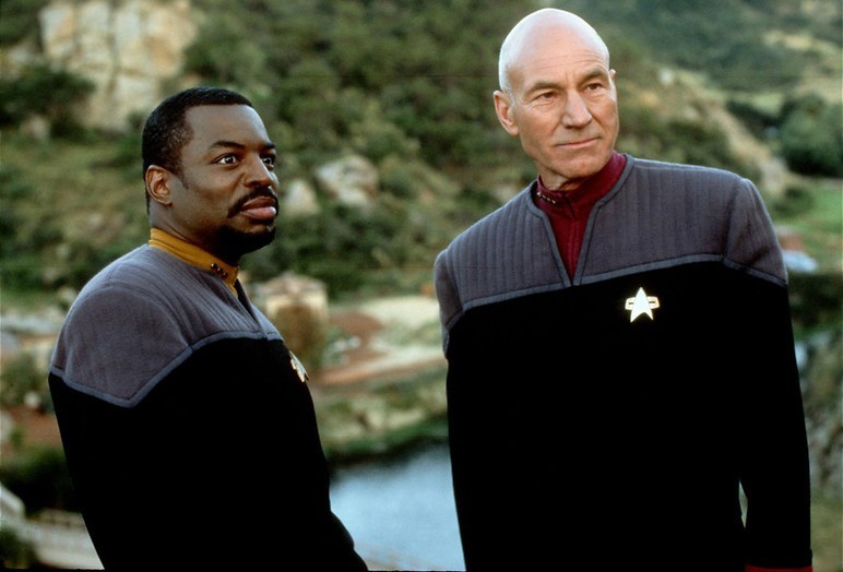Patrick Stewart komt in opstand Patrick Stewart komt in opstand