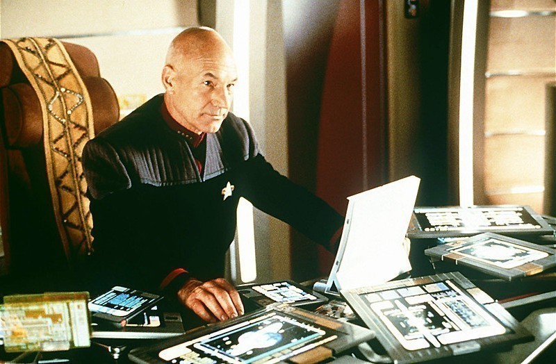 Patrick Stewart komt in opstand Patrick Stewart komt in opstand