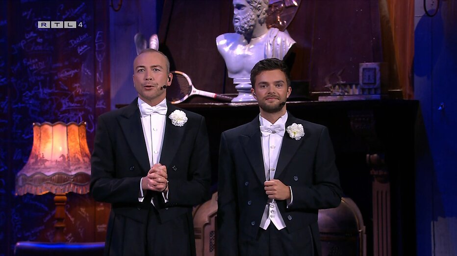 Buddy Vedder en Jamai Loman in Stars on stage