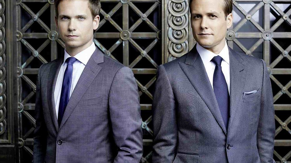 Ook de mannen van Suits gaan hand in hand Ook de mannen van Suits gaan hand in hand