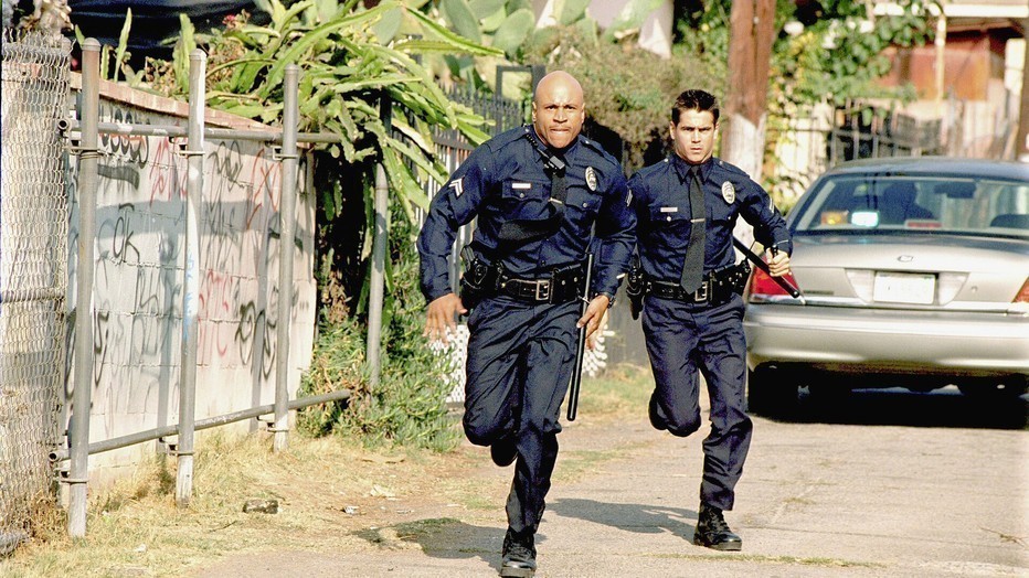 Samuel L. Jackson in S.W.A.T. de film Samuel L. Jackson in S.W.A.T. de film