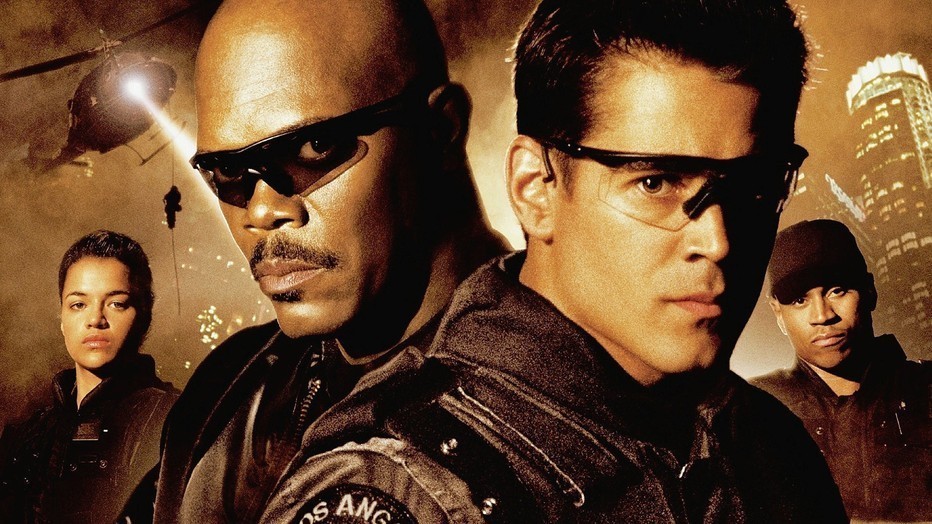 Samuel L Jackson als Sgt. Dan 'Hondo' Harrelson in S.W.A.T. Samuel L Jackson als Sgt. Dan 'Hondo' Harrelson in S.W.A.T.