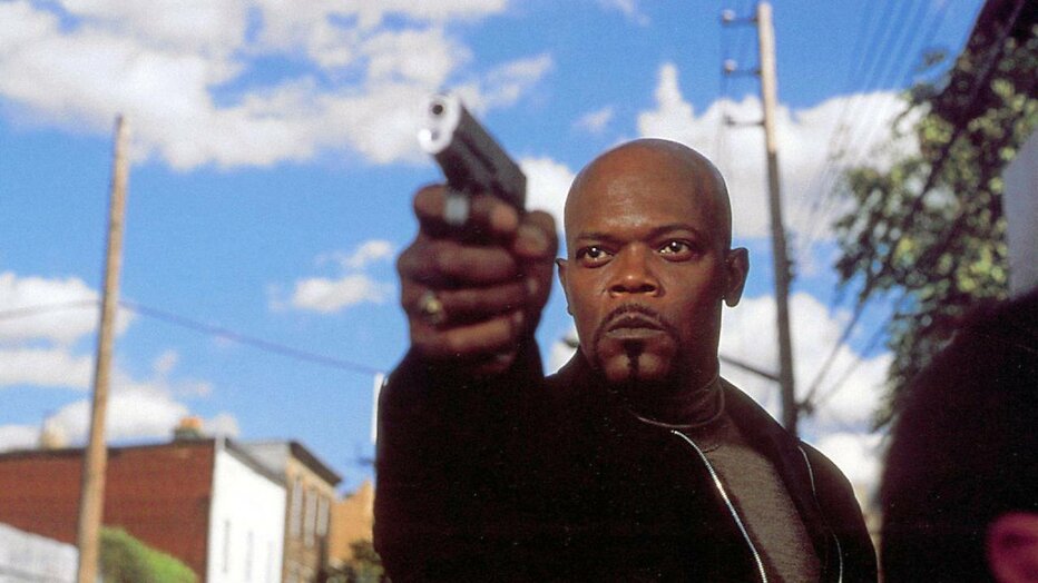 Samuel L. Jackson in Shaft Samuel L. Jackson in Shaft