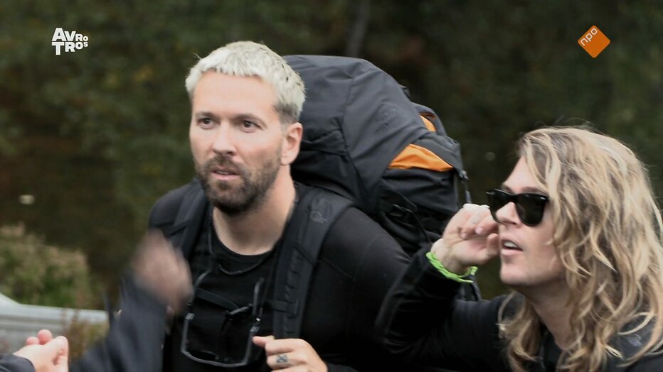 Sander en Jordy Huisman in Hunted into the Wild VIPS