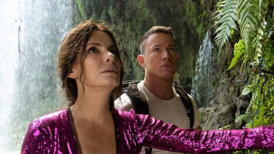 Sandra Bullock en Channing Tatum in The Lost City