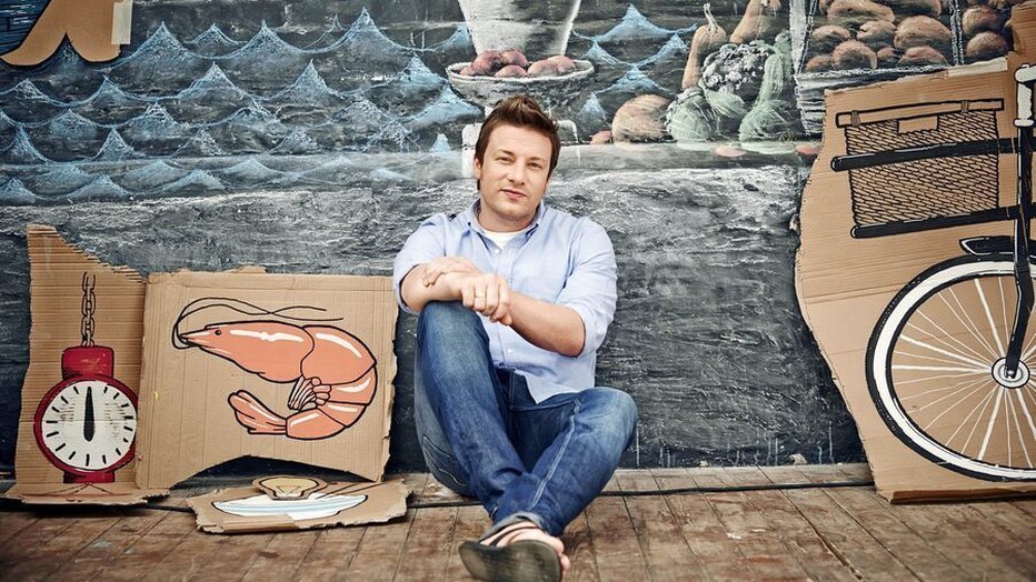 Jamie Oliver voor Save with Jamie