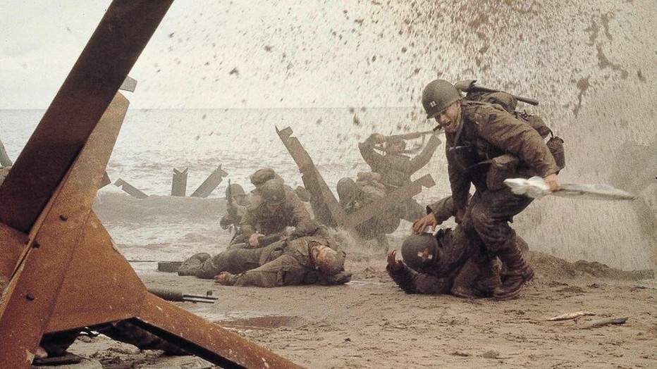 Tom Hanks in Saving Private Ryan Tom Hanks in Saving Private Ryan
