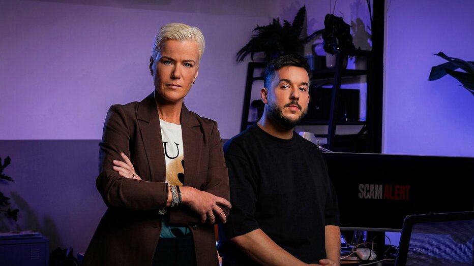 Ellie Lust en Daniël Verlaan voor Scam Alert: Trap Er Niet In!