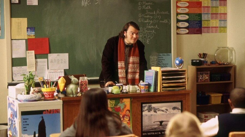 Jack Black in School of Rock