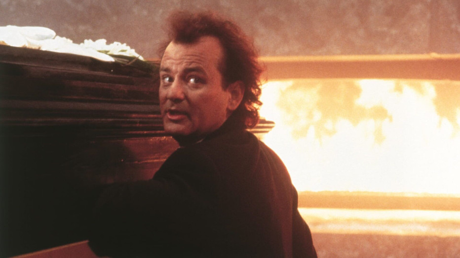 Bill Murray in Scrooged