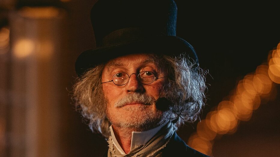 Arjan Ederveen als Ebenezer Scrooge in Scrooge LIVE