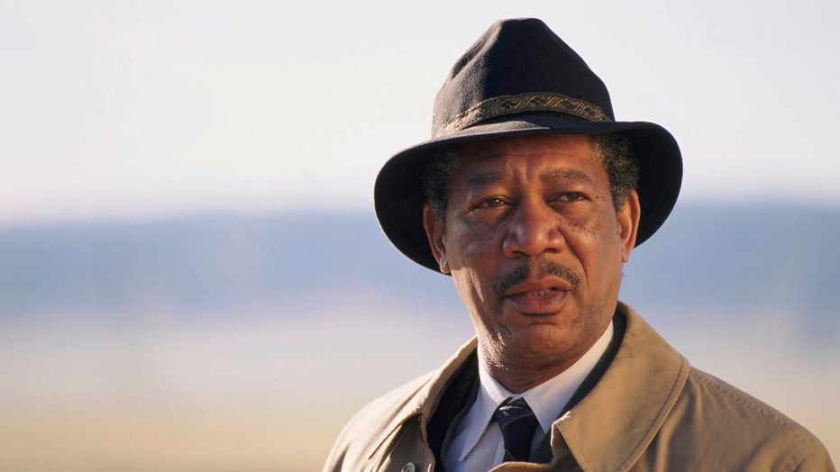 Morgan Freeman in Se7en Morgan Freeman in Se7en