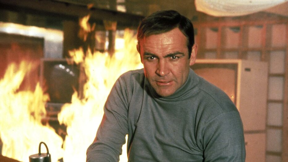 Sean Connery als James Bond in You Only Live Twice