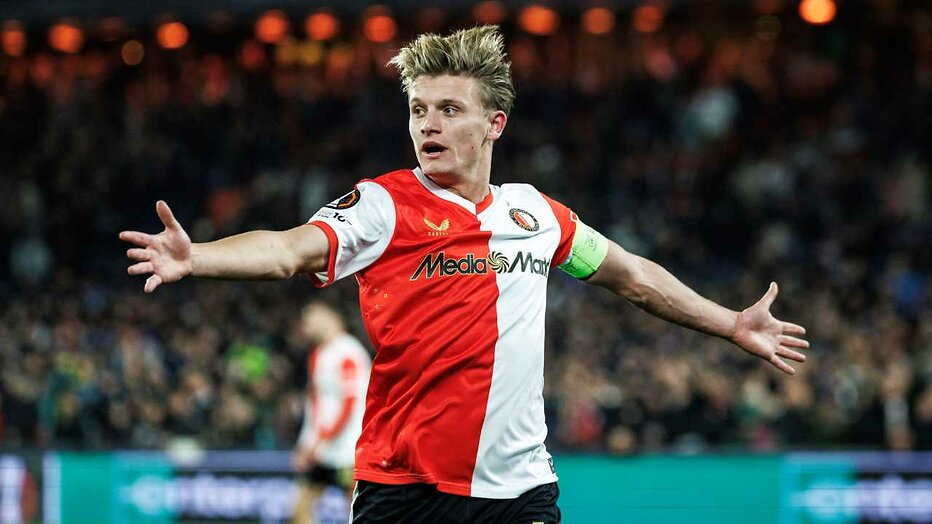 Sem Steijn van feyenoord