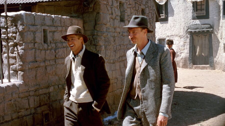 Brad Pitt in Seven Years in Tibet