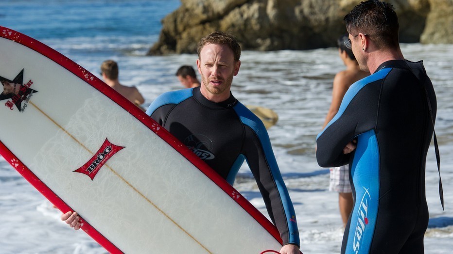 Ian Ziering als Fin Shepard in Sharknado Ian Ziering als Fin Shepard in Sharknado