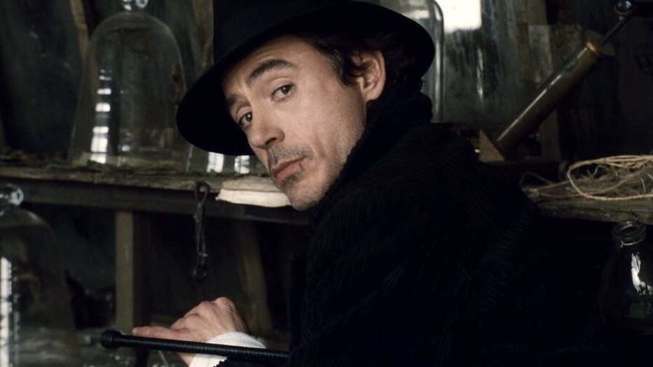Robert Downey Jr. in Sherlock Holmes Robert Downey Jr. in Sherlock Holmes