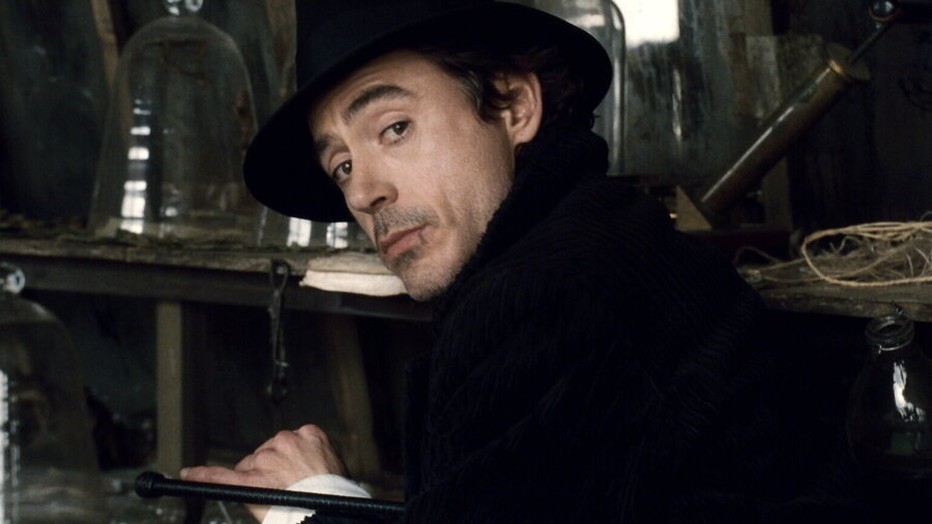 Robert Downey Jr. in Sherlock Holmes Robert Downey Jr. in Sherlock Holmes