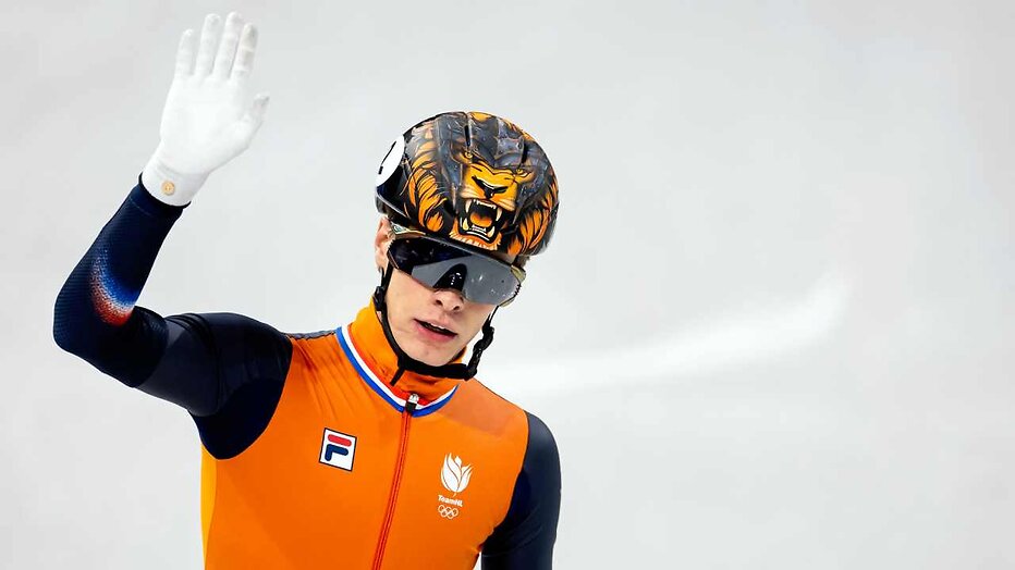 Shorttracker Jens van 't Wout