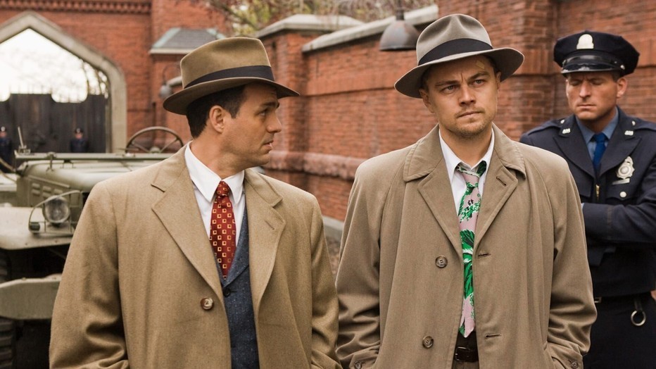 Mark Ruffalo en Leonardo DiCaprio in Shutter Island