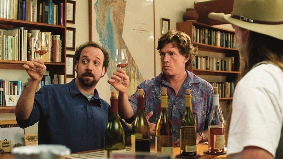 Paul Giamatti en Thomas Haden Church in Sideways