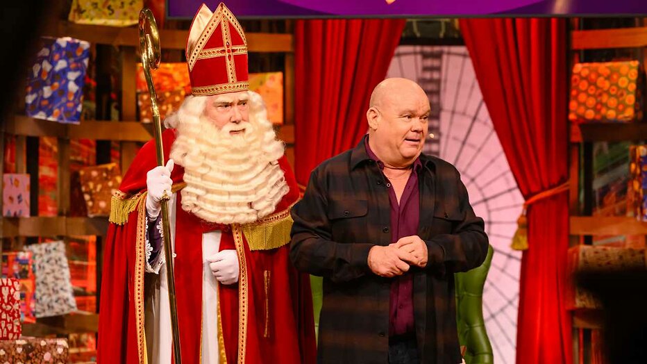 Sinterklaas en Paul de Leeuw