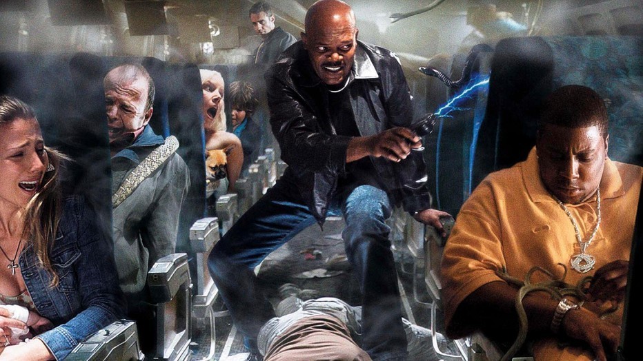 Samuel L. Jackson in Snakes on a Plane Samuel L. Jackson in Snakes on a Plane