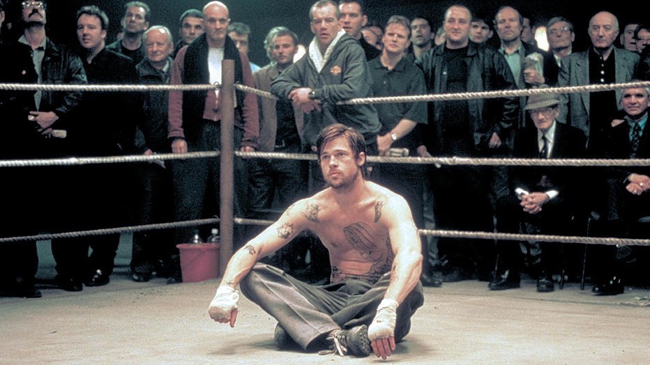 Brad Pitt in Snatch Brad Pitt in Snatch