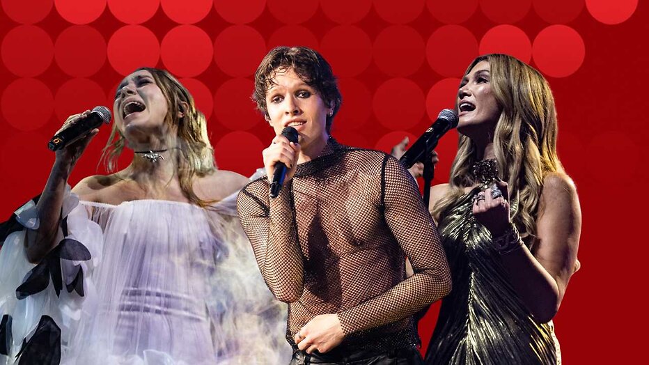 Oekraïne, Denemarken en Australië op het Songfestival