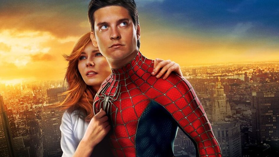 Tobey Maguire en Kirsten Dunst in Spider-Man