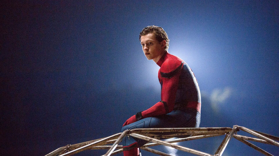 Tom Holland in Spider-Man: Homecoming