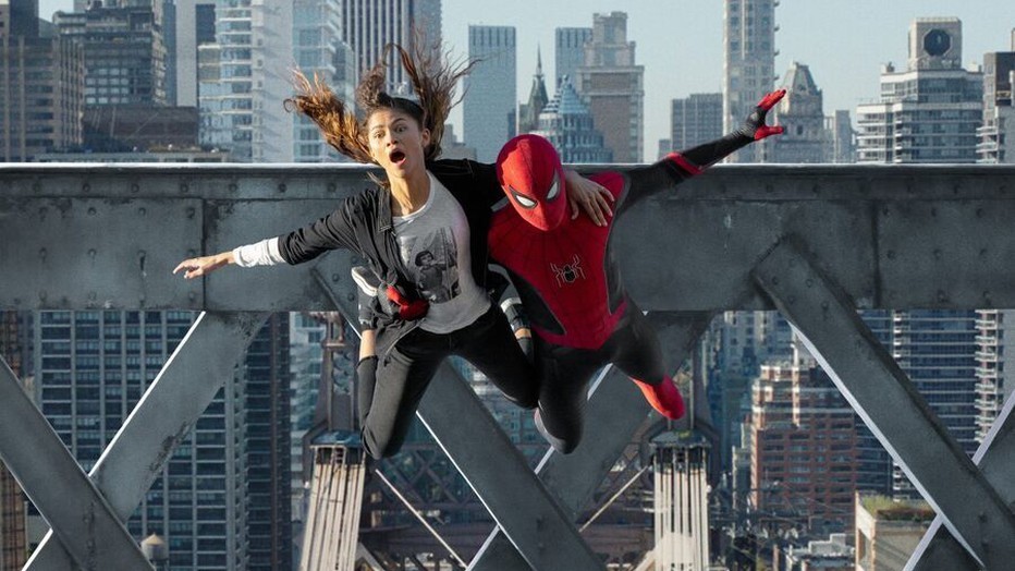 Tom Holland en Zendaya in Spider-Man: No Way Home