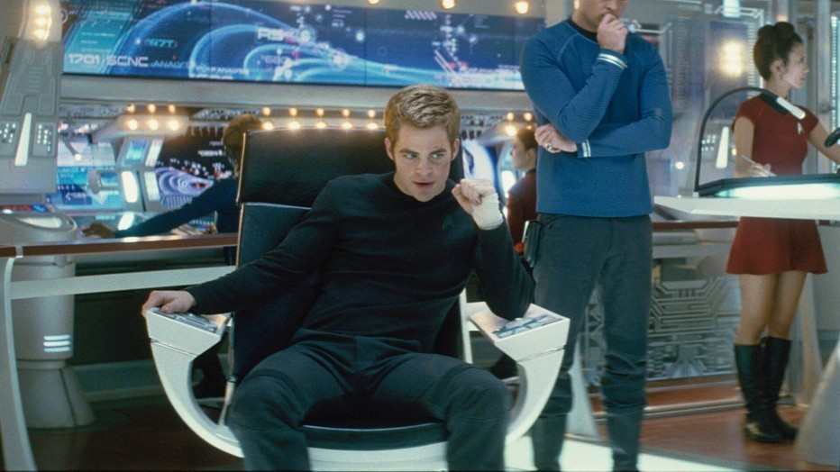 Chris Pine in Star Trek