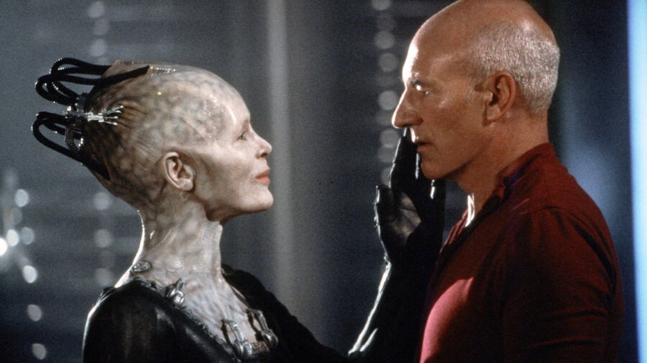 Patrick Stewart in Star Trek: First Contact Patrick Stewart in Star Trek: First Contact