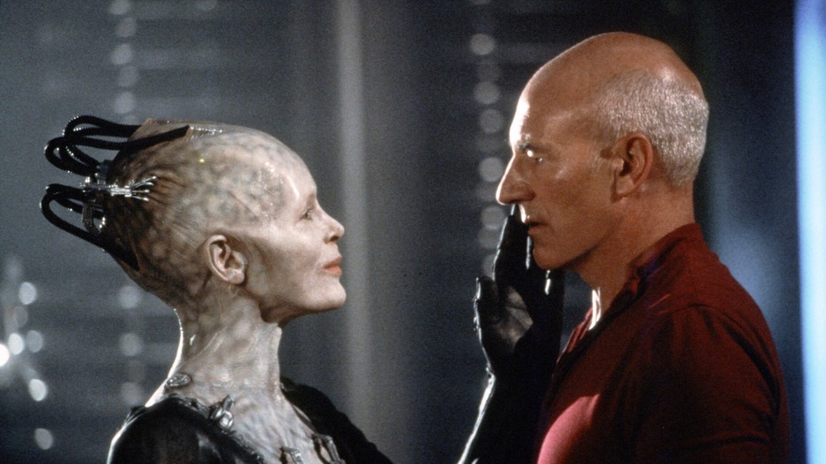 Patrick Stewart in Star Trek: First Contact
