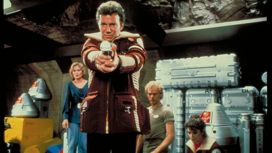 William Shatner in Star Trek II: The Wrath of Khan