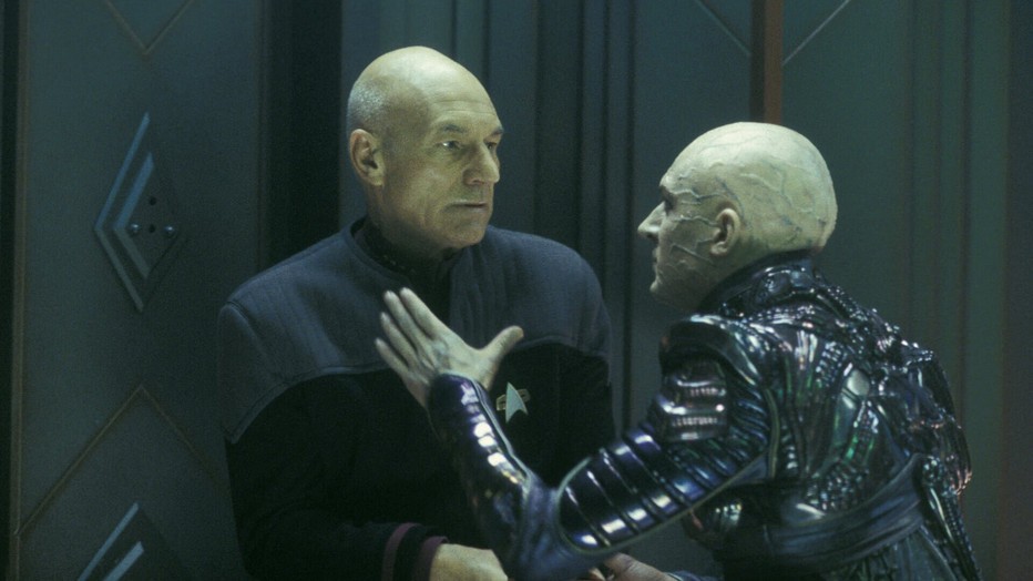 Patrick Stewart in Star Trek: Nemesis Patrick Stewart in Star Trek: Nemesis