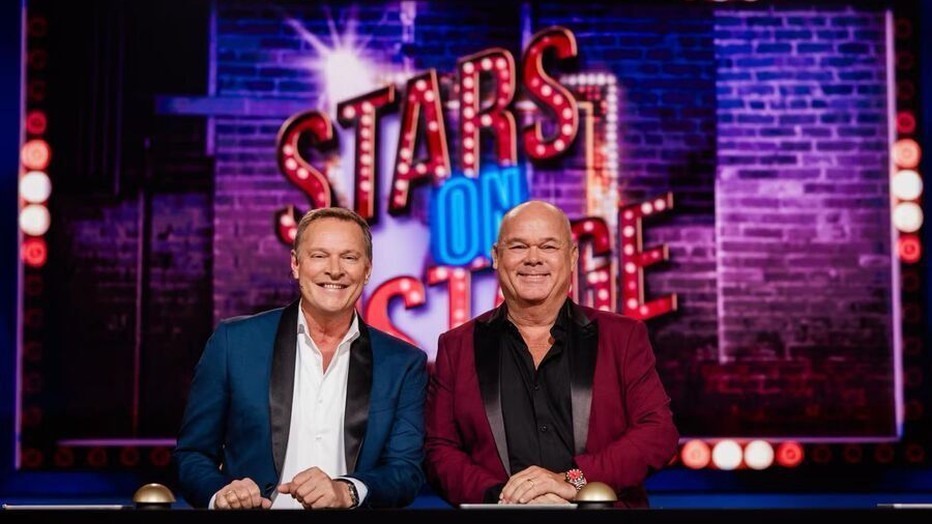 Stars on Stage-juryleden Albert Verlinde en Paul de Leeuw Stars on Stage-juryleden Albert Verlinde en Paul de Leeuw