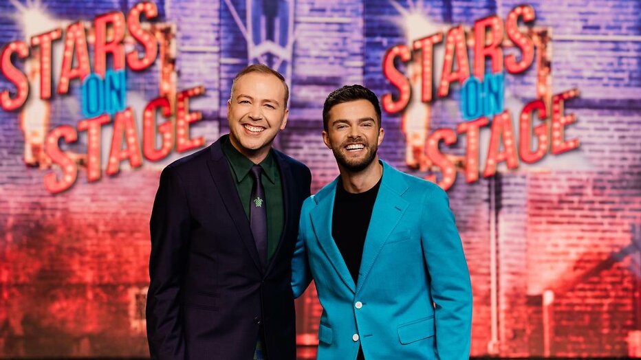 Jamai Loman en Buddy Vedder voor Stars on Stage Jamai Loman en Buddy Vedder voor Stars on Stage
