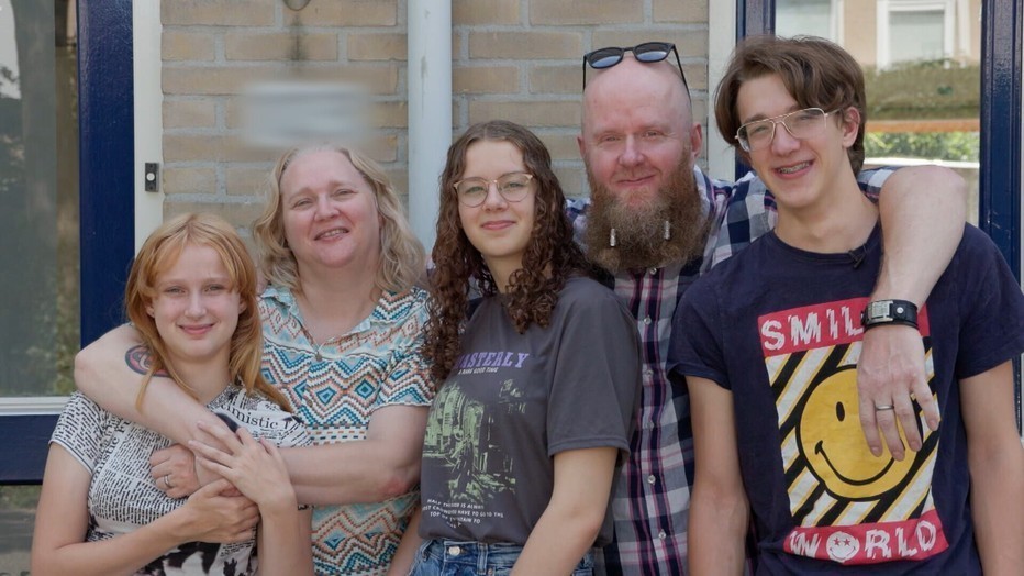 Familie Blom in Steenrijk, Straatarm