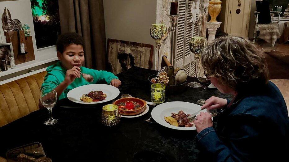 Han en Norma in Steenrijk, Straatarm