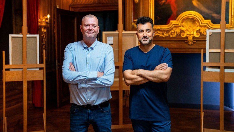 Raymond van Barneveld met Özcan Akyol in Sterren op het Doek