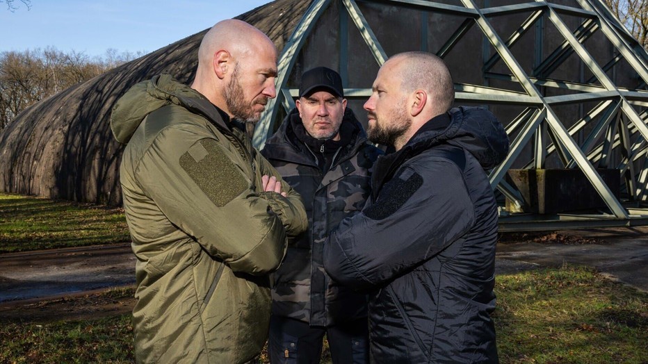 Ray Klaassens, Jeroen van Koningsbrugge en Dai Carter
