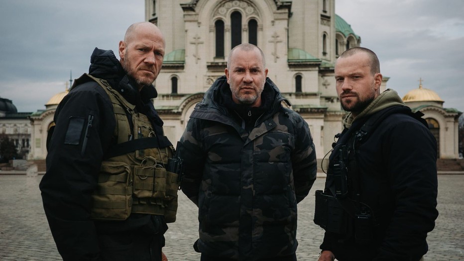 Ray Klaassens, Jeroen van Koningsbrugge en Dai Carter voor Strijders