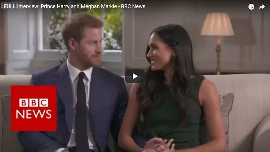 Videosnack: Prins Harry en Meghan Markle stralen van verliefdheid Videosnack: Prins Harry en Meghan Markle stralen van verliefdheid