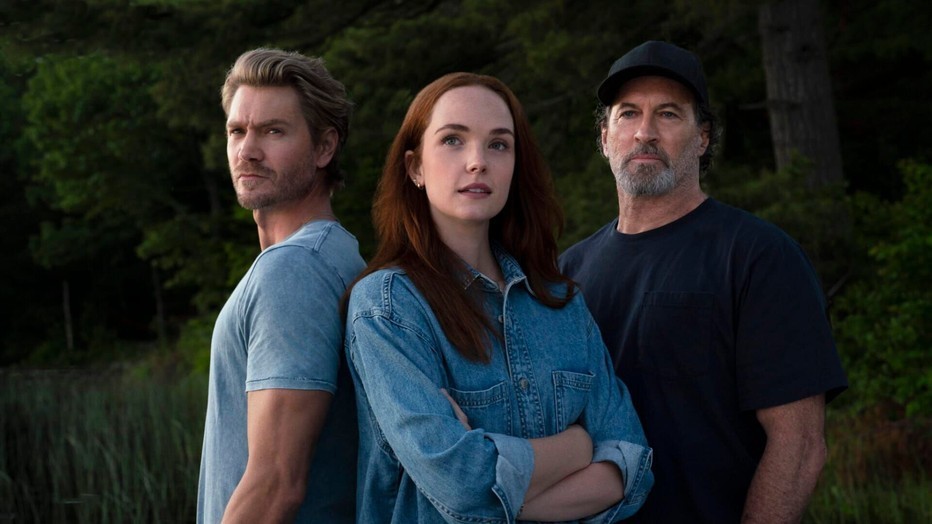 Chad Michael Murray, Morgan Kohan en Scott Patterson Chad Michael Murray, Morgan Kohan en Scott Patterson